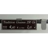 20 CLIPINOX VERTICAL - Supports étiquettes pour tablettes verticales (4 modèles au choix):