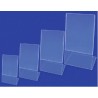 Porte visuels - Support plexi Incliné à poser