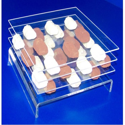 Présentoirs plexi pour produits - Présentoirs plexi à chocolat