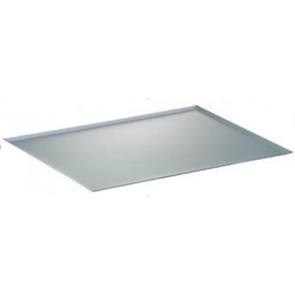 Plaque de magasin et chariot à bords pincés, inox 18%