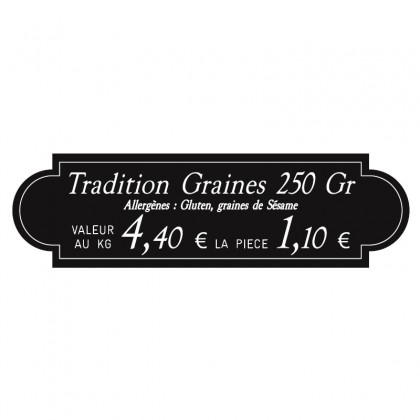 Étiquettes "À l'Ancienne" - Gravétiq 101 010AT