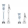 25 Bases aimantées cristal à tige avec pince - A partir de (selon la taille):