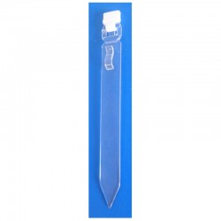 10 Piques à glace pvc cristal - orientable - Ht 185 mm