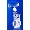 25 Pinces PVC cristal multi-directionnelles - Grand modèle