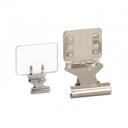 25 Pinces inox orientables