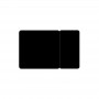 Cartes pvc Noir mat sécables 1/3_2/3 - par 100 ou 300 ex