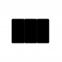 Cartes pvc Noir mat sécables 1/3_1/3_1/3 - C8521 - par 100 ou 300 ex