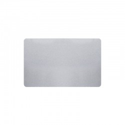 Cartes PVC Argent pailleté - 54 x 86 mm - par 100 ou 300 ex