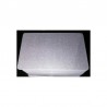 100 ou 300 Cartes PVC argent pailleté - 54 x 86 mm