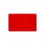 Cartes PVC Rouge brillant - 54 x 86 mm - par 100 ou 300 ex