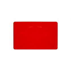 Cartes PVC Rouge brillant - 54 x 86 mm - par 100 ou 300 ex