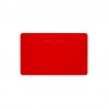 100 ou 300 Cartes PVC rouge brillant 54 x 86 mm