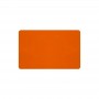 Cartes PVC Orange brillant - 54 x 86 mm - par 100 ou 300 ex