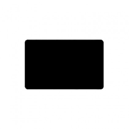 Cartes PVC noir mat 54 x 86 mm