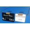 Supports étiquettes pour tablettes horizontales  - CLIPINOX HORIZONTAL
