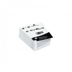 Lot de 50 cartes adhésives de nettoyage - Evolis Ediko FLEX-DUPLEX et ZENIUS-PRIMACY