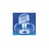 Supports étiquettes à poser - Socle cristal tige