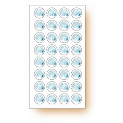 120 pastilles adhésives symbole "Igloo"
