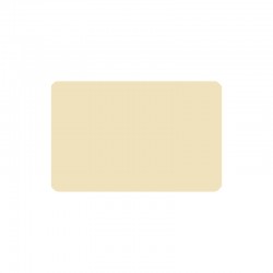 Cartes PVC Ivoire brillant - 54 x 86 mm - par 100 ou 300 ex