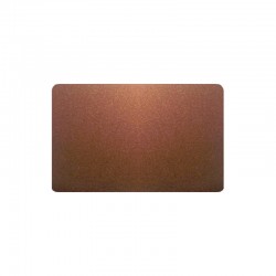 Cartes PVC Bronze pailleté - 54 x 86 mm - par 100 ou 300 ex