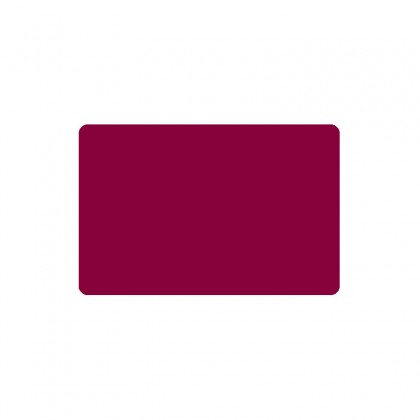 100 ou 300 Cartes PVC Bordeaux brillant - 54 x 86 mm