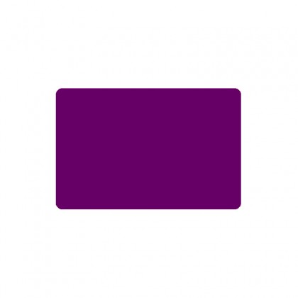 100 ou 300 Cartes PVC Violet brillant - 54 x 86 mm