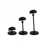 25 Socles à tige PVC noir - A partir de (selon la taille):