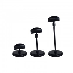 25 Socles à tige PVC noir - A partir de (selon la taille):
