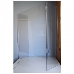 Vitre de protection PETG coronavirus,  épaisseur 8mm: H990xL840mm