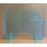 Protecteur plexi coronavirus XL: ht 750 x lg 950 mm