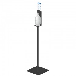 Borne support de gel hydro-alcoolique