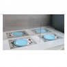 Protection plexi de table en croix : H500x1200mm