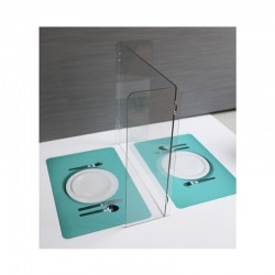 Protection plexi de table pour restaurants : H600x600mm