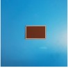 25 Étiquettes neutres - Fond marron à 1 liseré blanc - Ht 40 x lg 60 mm