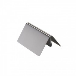 5 Supports inox chevalet type "W" - Porte Menu