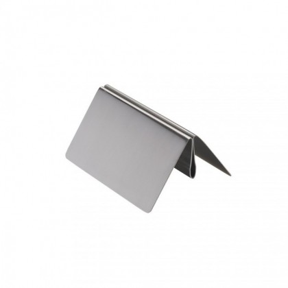 5 Supports inox chevalet type "W" 