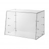 Protecteur plexi à 3 étages - base 340  x ht 435 mm - lg 638 mm