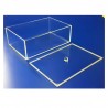 Boîte plexi à couvercle posé - lg 300 x lg 200 x ht 90 mm
