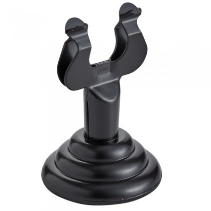 10 Socles Métal Noir LYRE - ht 40 mm