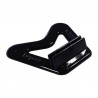 25 Socles PVC noir - à poser - "M" AC000003
