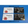 100 Films protecteurs adhésifs overlays pour cartes 54 x 86 mm