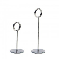 10 Socles à pince inox anneau - A partir de (selon la taille):