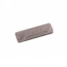 50 Barrettes acier aimantées avec adhésif de fixation pour badge