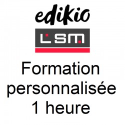 Formation personnalisée Edikio à distance - tarif horaire