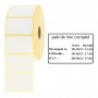 Etiquettes INGREDIENTS - papier adhésif AMOVIBLE lg 40 x ht 27 mm