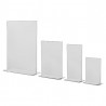 Porte visuels - Support plexi droit à poser - 2 faces