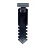25 Piques à glace PVC noir - Ht 110 mm