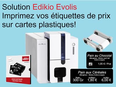 Solution Evolis Edikio Flex Imprimantes d'étiquettes de prix