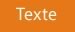 Fond orange / texte blanc