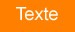 Fond orange / texte blanc